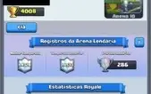 VENDO CONTA NÍVEL 11, 4000+ TROFÉUS, 1100+ GEMAS