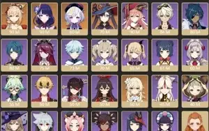 CONTA GENSHIN AR58 GANYU c ARCO DE AMOS + LANÇA DE JADE 10⭐