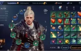 Conta MIR4 Level 40 Quase 35k de poder NA64