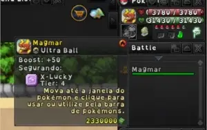 POKEZWORLD VENDO MAGMAR +50 C LUCKY 4