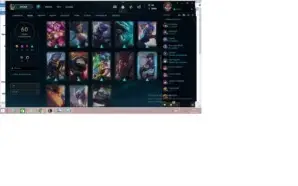 Conta LOL, level 222, 60 skins: míticas, lendarias, epicas.