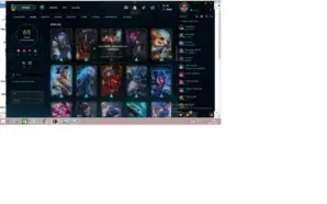 Conta LOL, level 222, 60 skins: míticas, lendarias, epicas.