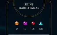 Conta Lol, 145 skins,todos champs