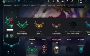 Esmeralda 4 com 130 Champs e 74 Skins + 5 Vitoriosas