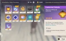 DILUC C1 + XIAO + ORGULHO CELESTIAL + 74 TIROS