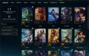 CONTA DE LOL PLATINA 4 80% DE WR 30K EA,