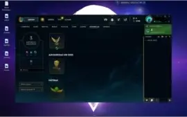 conta ouro 3 champs skins na descriçao!