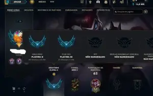 Conta Platina 2 Com Mmr de Esmeralda