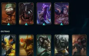 Conta League of Legends Full Acesso - 91 Champs e 37 Skins