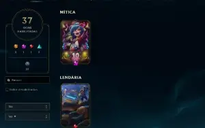 Conta League of Legends Full Acesso - 91 Champs e 37 Skins