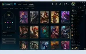 Conta league of legends