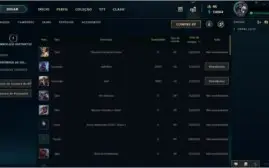 Conta LOL Season 3 - Todos os champ + 306 Skins