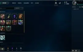 Conta LOL Season 3 - Todos os champ + 306 Skins
