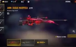 Conta Free Fire com muita coisa