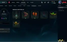 CONTA SMURF UNRANKED COM BASTANTE CHAMPS E ALGUMAS SKINS
