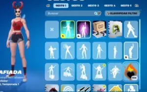 Conta de Fortnite (Inicial, com algumas skins e Passe atual)