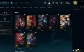 Conta Platina 2 League Of Legends
