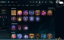 Conta LOL, 325 skins