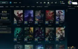 Conta LOL, 325 skins