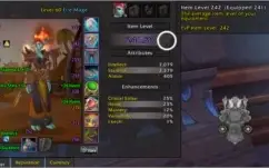 Mage 242 Lendario de arcane/ fire and Frost.