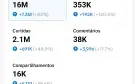 Conta tiktok 86k de seguidores+5,7 M de curtidas