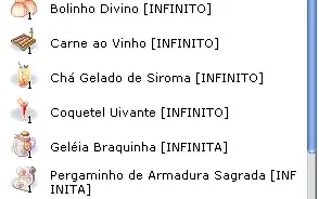 Ragna4th Pack Consumiveis Infinitos (Todos Da Imagem)