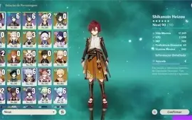 Genshin Impact- Tres arcontes e muito mais persos e armas 5*
