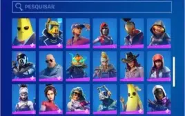 Conta Epic Games com 57 jogos e Fortnite season 4