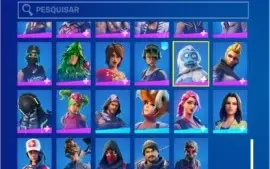 Conta Epic Games com 57 jogos e Fortnite season 4