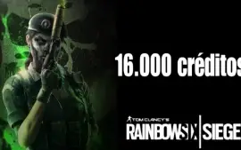 Conta com 16.000 créditos no Rainbow Six Siege