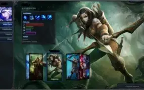 Conta League of Legends Prata 1 Com Borda Ouro !