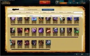 Conta League of Legends Prata 1 Com Borda Ouro !