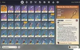 AR 22 Tighnari+ Báculo de areias escarlates 5*