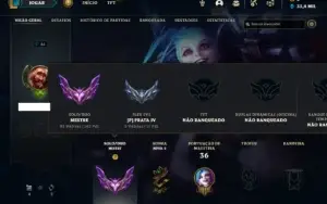 Conta Mestre com 35 Champs e 6 Skins ( 142 PDL )