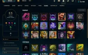 Conta Mestre com 35 Champs e 6 Skins ( 142 PDL )