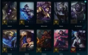 CONTA PLATINA 2 NA SEASON 11 MMR MUITO BOM