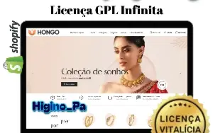 Tema Shopify Hongo Multiuso 2.0 + Atualizações