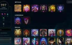 Todos Os Campeoes + 360 Skins (Ultimate E Miticas)