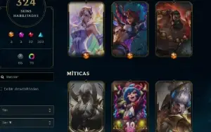 Todos Os Campeoes + 360 Skins (Ultimate E Miticas)