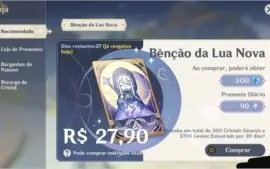 CONTA GENSHIN PARA PC/MOBILE AR46