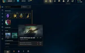 Conta Unranked com 41 Champs e 6 Skins + 2 Fragmentos