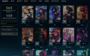 Ouro 2 com TODOS os champs e 423 Skins + 5 Prestigios