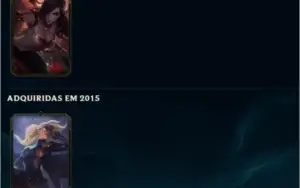 Conta League Of Legends lvl 27