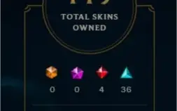 Conta League of Legends - Platina V - 120 Skins