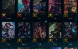 conta league of legends level 43 platina 1 provisório