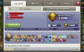 CLASH OF CLANS CV 11 QUASE FULL