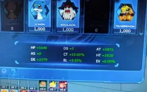 Conta Chaos X Mid/End Game Nadmo Servidor Omegamon