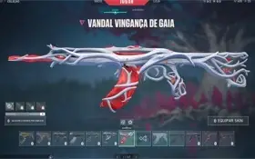 Conta varias skins raras valorant