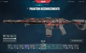 Conta varias skins raras valorant