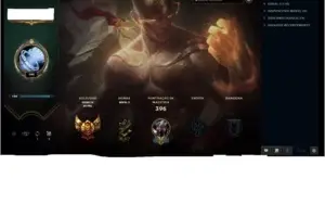 CONTA OURO IV , 134 CAMPEÕES E 96 SKINS DIVERSAS
